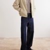Striped Cotton-Blend T-Shirt - OU