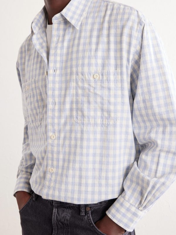 Checked Cotton Shirt - CU Checked Cotton Shirt - CU