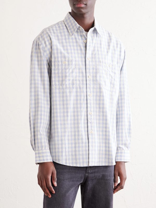 Checked Cotton Shirt - FR Checked Cotton Shirt - FR