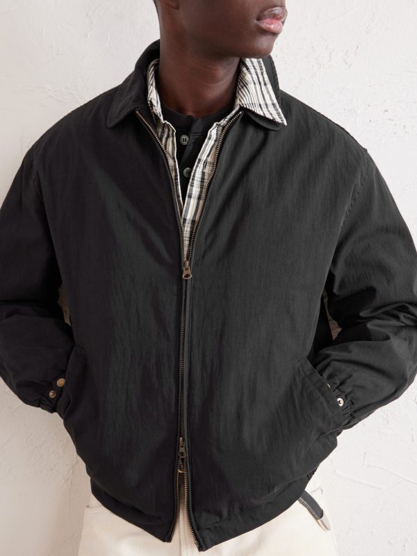 Cotton-Blend Blouson Jacket - CU