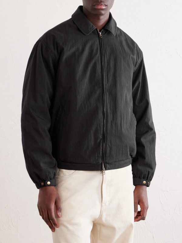 Cotton-Blend Blouson Jacket - FR