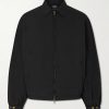 Cotton-Blend Blouson Jacket