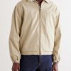 Cotton-Blend Blouson Jacket - FR Cotton-Blend Blouson Jacket - FR