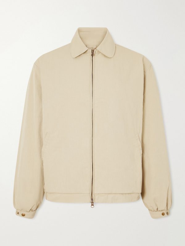Cotton-Blend Blouson Jacket Cotton-Blend Blouson Jacket