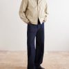 Cotton-Blend Blouson Jacket - OU Cotton-Blend Blouson Jacket - OU