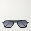 Flight.006 Aviator-Style Titanium and Acetate Sunglasses Flight.006 Aviator-Style Titanium and Acetate Sunglasses