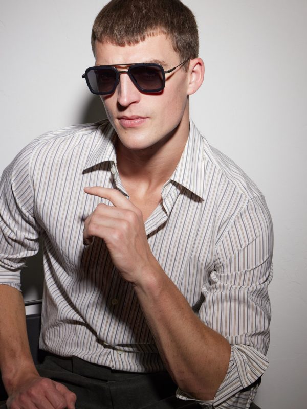 Flight.006 Aviator-Style Titanium and Acetate Sunglasses - OU Flight.006 Aviator-Style Titanium and Acetate Sunglasses - OU