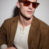 Monolix Square-Frame Acetate Sunglasses - BK Monolix Square-Frame Acetate Sunglasses - BK