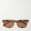 Monolix Square-Frame Acetate Sunglasses Monolix Square-Frame Acetate Sunglasses