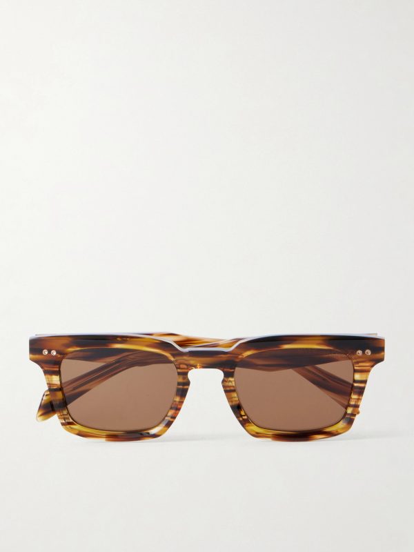 Monolix Square-Frame Acetate Sunglasses Monolix Square-Frame Acetate Sunglasses
