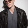 Detron Square-Frame Acetate Sunglasses - BK Detron Square-Frame Acetate Sunglasses - BK