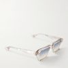 Detron Square-Frame Acetate Sunglasses - FR Detron Square-Frame Acetate Sunglasses - FR