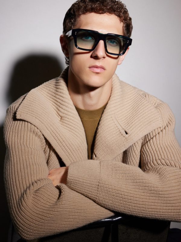 Eliux Square-Frame Acetate Sunglasses - BK Eliux Square-Frame Acetate Sunglasses - BK