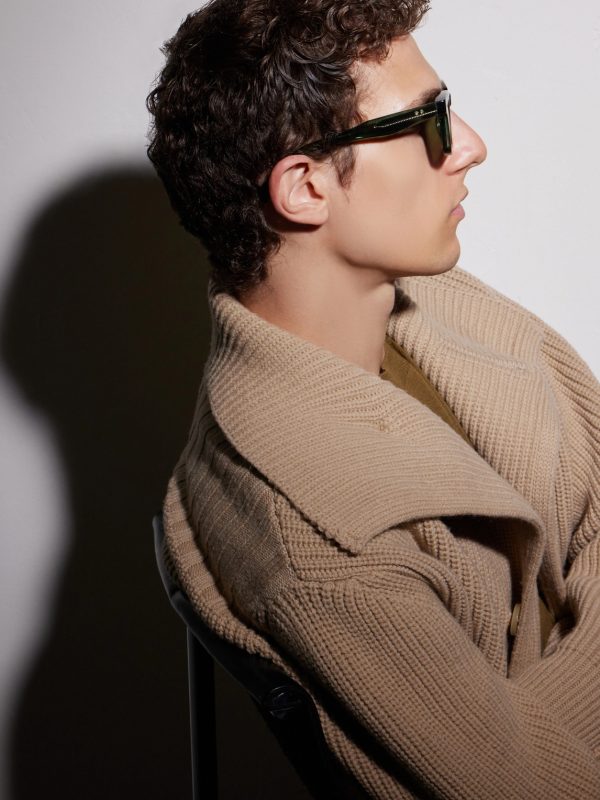 Monolix Square-Frame Acetate Sunglasses - BK