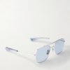 Flight-Seven Aviator-Style Titanium Sunglasses - FR Flight-Seven Aviator-Style Titanium Sunglasses - FR