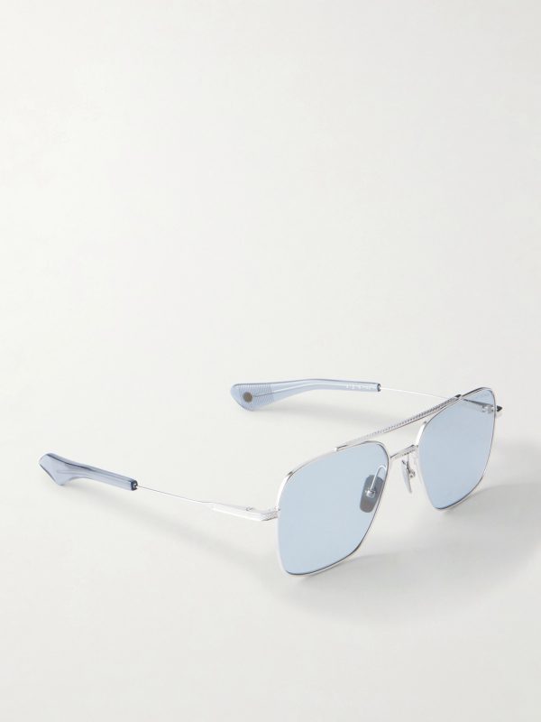 Flight-Seven Aviator-Style Titanium Sunglasses - FR Flight-Seven Aviator-Style Titanium Sunglasses - FR