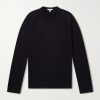 Garment-Dyed Loopback Supima Cotton-Jersey Sweatshirt