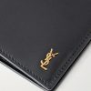 Tiny Cassandre Logo-Appliquéd Leather Bifold Wallet - CU
