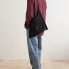 Oxalis Leather-Trimmed Raffia Tote Bag - OU