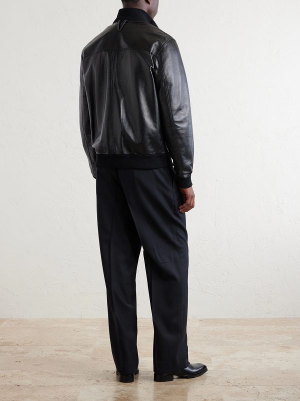 Valstarino Leather Jacket - BK Valstarino Leather Jacket - BK