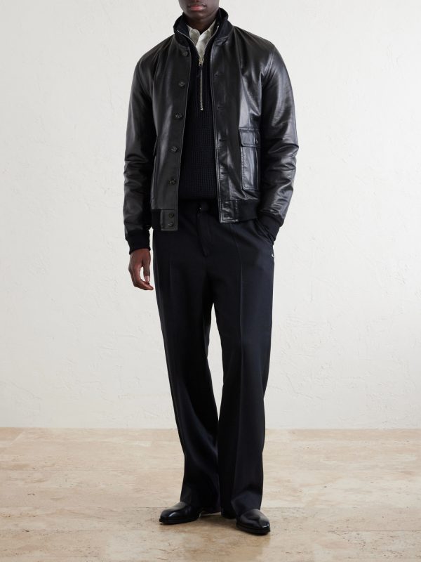 Valstarino Leather Jacket - OU Valstarino Leather Jacket - OU
