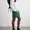 License to Train Straight-Leg 7" Mesh-Trimmed Recycled-Shell Shorts - OU License to Train Straight-Leg 7" Mesh-Trimmed Recycled-Shell Shorts - OU