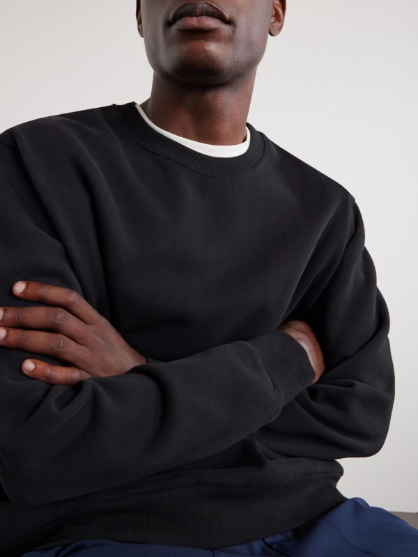 Steady State Crew Cotton-Blend Jersey Sweatshirt - CU
