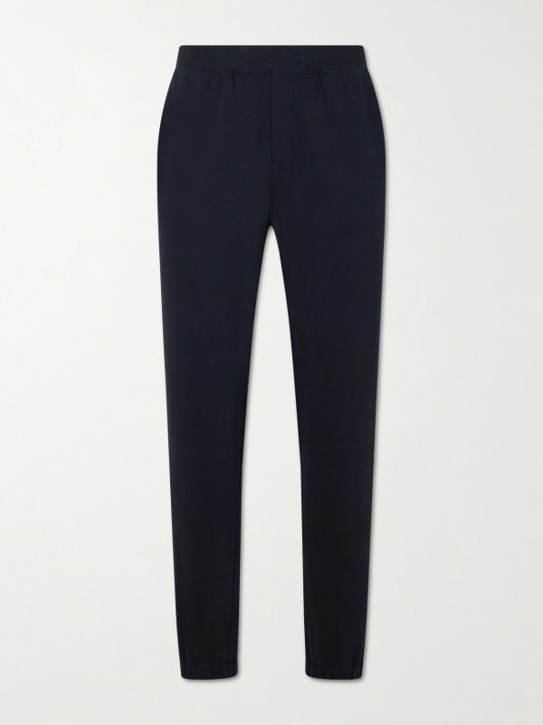 Tapered Cotton-Blend Jersey Sweatpants Tapered Cotton-Blend Jersey Sweatpants