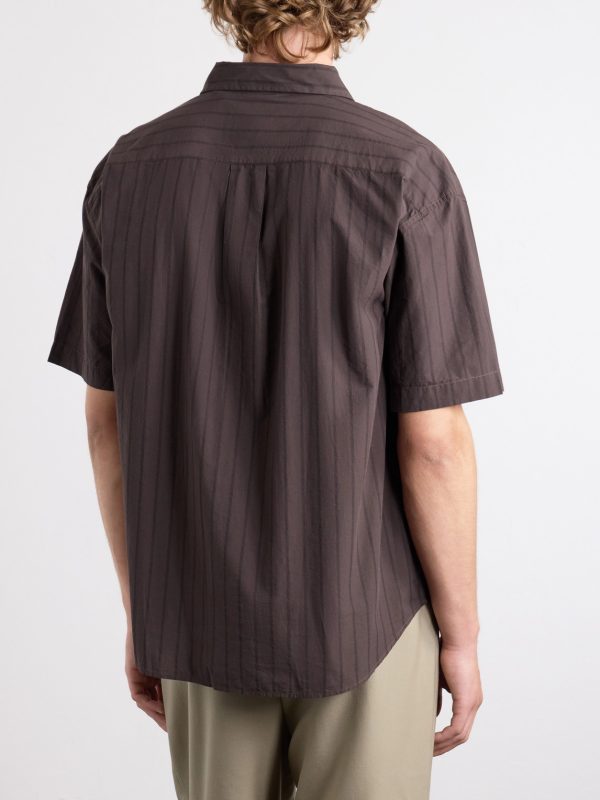 New Input Striped Cotton-Poplin Shirt - BK New Input Striped Cotton-Poplin Shirt - BK