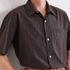 New Input Striped Cotton-Poplin Shirt - CU New Input Striped Cotton-Poplin Shirt - CU