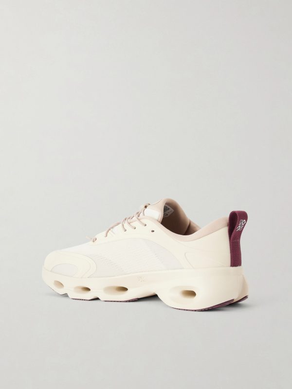 + ON Cloudsolo Rubber-Trimmed Mesh Sneakers - BK + ON Cloudsolo Rubber-Trimmed Mesh Sneakers - BK