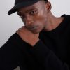 Mesh-Trimmed Recycled-Shell Cap - BK Mesh-Trimmed Recycled-Shell Cap - BK