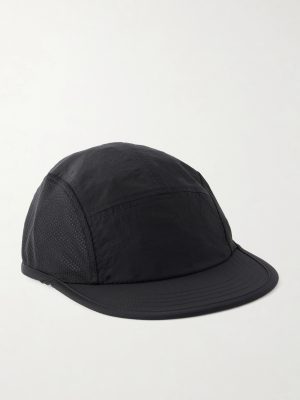 Mesh-Trimmed Recycled-Shell Cap
