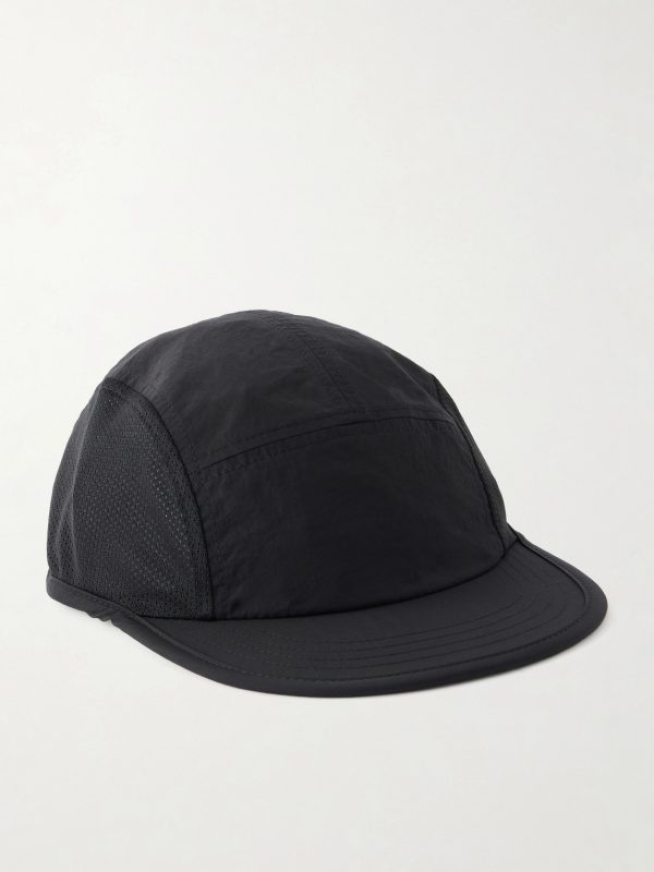 Mesh-Trimmed Recycled-Shell Cap Mesh-Trimmed Recycled-Shell Cap