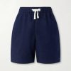 Straight-Leg Cotton Drawstring Shorts Straight-Leg Cotton Drawstring Shorts