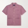 Camp-Collar Linen Shirt Camp-Collar Linen Shirt