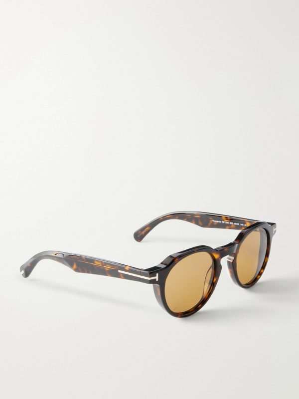 Thomas-02 Round-Frame Acetate Sunglasses - FR Thomas-02 Round-Frame Acetate Sunglasses - FR