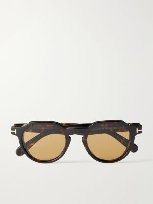 Thomas-02 Round-Frame Acetate Sunglasses