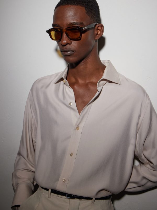 Ezra-02 Square-Frame Tortoiseshell Acetate Sunglasses - OU Ezra-02 Square-Frame Tortoiseshell Acetate Sunglasses - OU