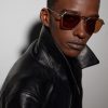 + Nick Fouquet Nellcôte Square Frame Metal Sunglasses - OU + Nick Fouquet Nellcôte Square Frame Metal Sunglasses - OU