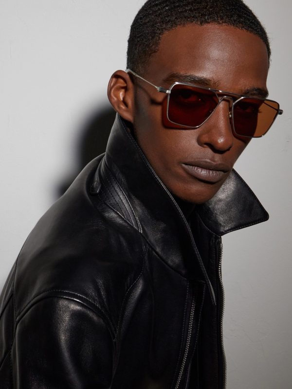 + Nick Fouquet Nellcôte Square Frame Metal Sunglasses - OU + Nick Fouquet Nellcôte Square Frame Metal Sunglasses - OU