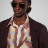+ Nick Fouquet Nellcôte Square Frame Metal Sunglasses - BK + Nick Fouquet Nellcôte Square Frame Metal Sunglasses - BK