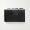 Intrecciato Leather Wallet - BK