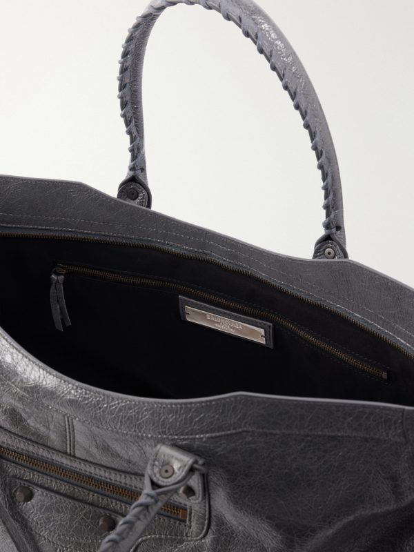 Le City Travel Arena Textured-Leather Tote Bag - E1 Le City Travel Arena Textured-Leather Tote Bag - E1