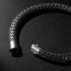 Icon Rhodium-Plated Sterling Silver Bracelet - BK Icon Rhodium-Plated Sterling Silver Bracelet - BK