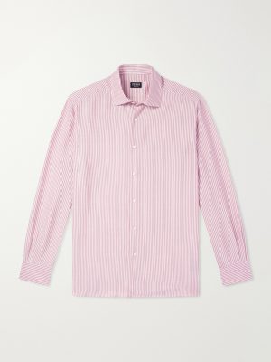 Striped Silk Shirt Striped Silk Shirt