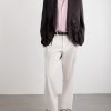 Striped Silk Shirt - OU Striped Silk Shirt - OU