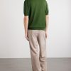 Knitted Cotton T-Shirt - BK