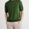 Knitted Cotton T-Shirt - FR