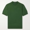 Knitted Cotton T-Shirt